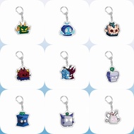 6CM game Blox Fruits Acrylic Keychain Model Cosplay Characters Ornament Accessories Good