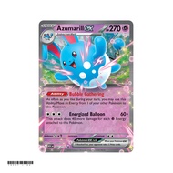 Azumarill ex Ascended Heroes 84/295 Double Rare EN Pokemon Card Game PTCG TreeT Card