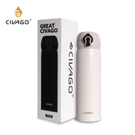 CIVAGO（17oz）Insulated Water Bottle 316 Stainless Steel Thermos for Students Hot And Cold Tumbler