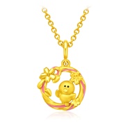 CHOW TAI FOOK LINE FRIENDS Collection 999 Pure Gold Pendant - Sally R32696