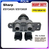 Heavy Duty Sharp ESY1419 ESY1619 Washing Machine Double Inlet Valve ESY-1419 1619 (FPS180A10) FIXIA