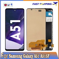 Super AMOLED For Suitable For Samsung Galaxy A51 A515F A515 Lcd Display Touch Screen A51 Display With Fingerprint Digitizer Replacement Assem
