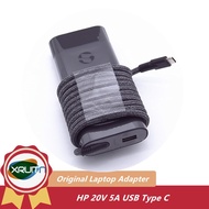 Genuine For HP Original 110W Laptop AC Adapter Charger TPN-CA24 TPN-DA24 20V 5A 110W TYPE-C USB Powe