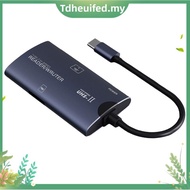 High-Speed Multi-Function CF Card Reader Type-C (TF+CF) TF Aluminum Alloy Computer Mobile Phone Two-