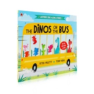 ต้นฉบับภาษาอังกฤษ The Dinos On The Bus Series: Ladybird Sing-Along Stories Dinosaurs On The Bus 4-6