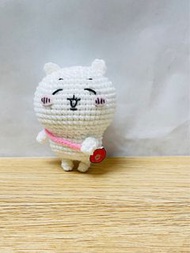Chiikawa 微笑款 with 熊仔袋/吉伊卡哇 手鈎公仔 ugasi 烏薩奇/小八貓/Hachiware