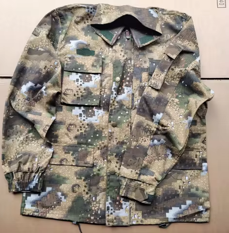 Congo Camouflage Uniform Man Desert Python Pattern Include Jacket Pants