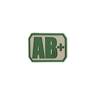 MAXPEDITION AB+ POS BLOOD TYPE PATCH - GLOW / SWAT