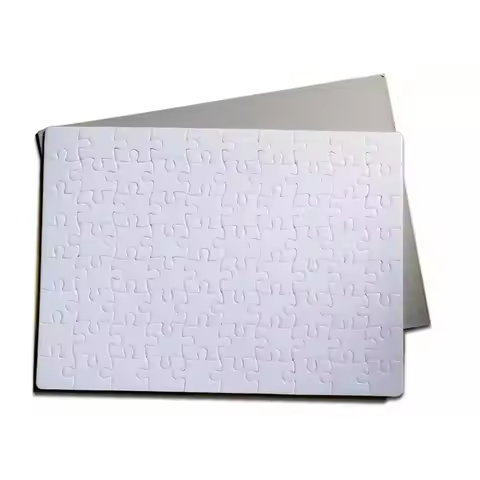 10pcs/Lot Price 120pcs Printable Jigsaw Puzzles A4/A5 Sublimation Blanks Puzzles DIY Heat Transfer P