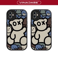 IPhone 11/11 Pro Max/12 Pro Max/14 Pro Max/15 Pro Max/16 Pro Max OX Bear Leather Case