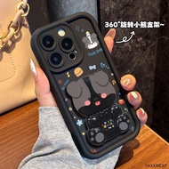手机壳phone caseiPhone15苹果16手机壳14高级感15Plus可爱狗13镜子带支架16ProMax新款2026.8.17