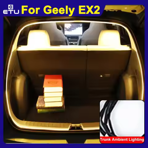 For Geely EX2 Proton eMAS 5 Geome Xingyuan 2026 Trunk Light Strip Ambient Light Modified Trunk Light