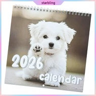 Star 2026 Monthly Wall Calendar Art Paper Wall Art Calendar With Bold Illustrations