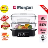 Morgan Food Steamer 28 Liters Jumbo Nutristeam Steamer 28L MFS-29