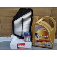 HONDA ACCORD SV4 2.2 OIL FILTER + AIR FILTER + KOYOMA 15W40 MINERAL ENGINE OIL