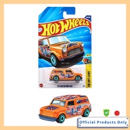 Hot Wheels Basic Car '67 Austin Mini Van Vehicle Toy Diecast for Ages 3 and Up Orange JFN30