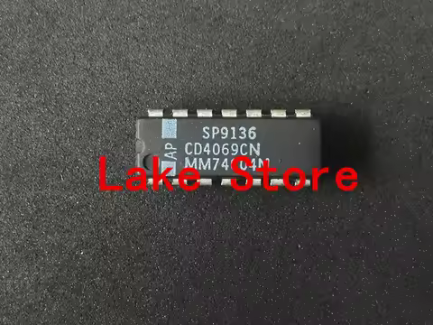 5 unids/lote CD4069CN CD4069UBE MC14069UBCP DIP 4069