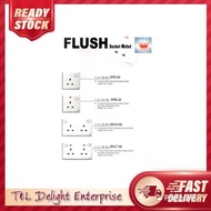 Crown-13Amp flush switch and twin flush switch