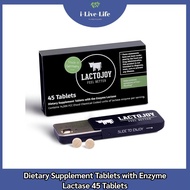 อาหารเสริมช่วยย่อยอาหาร Dietary Supplement Tablets with Enzyme Lactase 45 Tablets <LactoJoy>