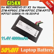 GI5KN 11.4V 4000mAh for MECHREVO X1 X2 for Hasee Z7M-KP5GC Z7M-KP7GC Z7M-KP7S KP7GT GI5KN-11-16-3S1P