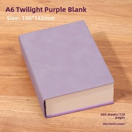 Portable Simple Thick A6 Blank Sketchbook