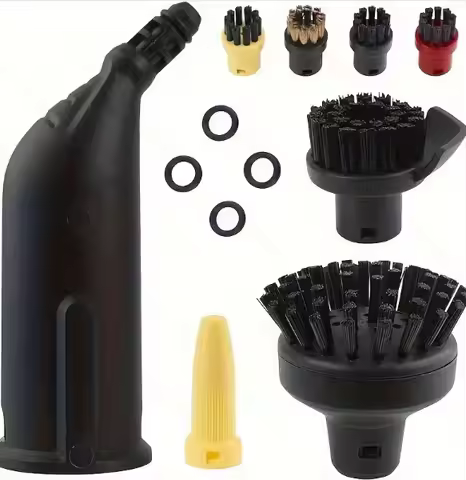Effortlessly Clean Hard Surfaces with For Karcher Nozzle Clean Brush Head for Karcher SC1 SC2 SC3 SC