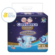 Confidence Premium Night Adult Adhesive Diapers M15 / L15 / Xl15 - M15