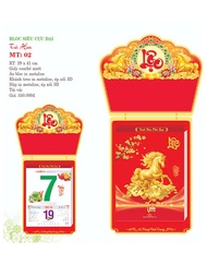 Bloc Lịch Siêu Cực Đại 2026 - Trà Hoa ( MT02)