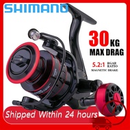 2023 NEW shimano Reel Mesin Pancing reel spinning Max Darg 40kg Trolling Fishing Reels shimano Carp Metal Metal Handle Saltwater HIGH SPEED LURE FISHING CASTING REEL MESIN PANCING