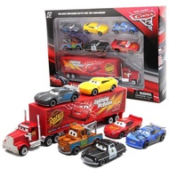 Mainan Anak Cars 3 Lightning McQueen and Mack Truck Set 7 Pcs