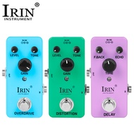 IRIN Electric Guitar Effects Pedal XG Series Guitar Pedal Vintage Overdrive Distortion Delay Effects