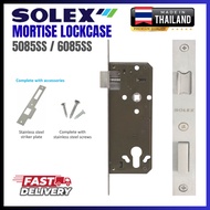 (100% ORIGINAL) SOLEX MORTISE LOCKCASE 5085SS / 6085SS HIGH SECURITY DOOR LOCKCASE (MADE IN THAILAND