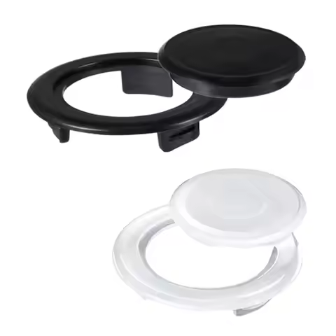 Patio Table Umbrella Hole Ring and Cap Patio Umbrella Hole Plug Insert Ring and Cap for Deck Coffee 