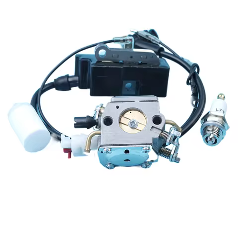 Carburetor Ignition Coil Kit For Husqvarna 340 345 346 350 353 E EPA Jonsered CS 2141 2145 2150 Chai