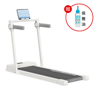 spacioz - 可摺疊跑步機 室內靜音走步機 自帶藍牙音響 家用減肥運動器材 - 白色