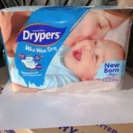 Drypers wee wee dry NB & S