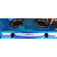 Golden Fuji Double Burner Gas Cooker Big Burner (SIRIM) - GF-3000