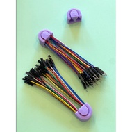 DuPont Wire Organizer – 3D Printed Cable Management for Jumper Wires DuPont Wire Organizer - minimal