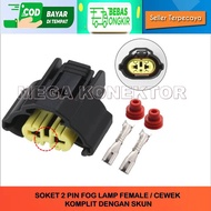 2 PIN SOCKET FOG LAMP FOG LAMP H11 H16 H8 H9 -CONNECTOR-SOCKET–SOCKET-CABLE SOCKET-CABLE SOCKET