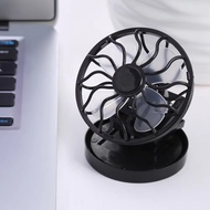 KiddieKingdom Xách tay mini năng lượng mặt trời Clip Fan mùa hè Hat Cap Clip mát Fan ngoài trời Cắm