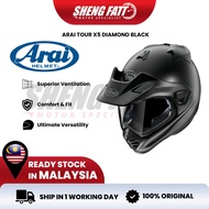 ARAI Tour-X5 Diamond Black Helmet Motor Full Face Touring HelmetSIRIM Adventure Helmet Off Road Helm