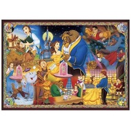 (日本代購)迪士尼美女與野獸1000 pc 迷你夜光砌圖 Disney Beauty & the Beast jigsaw puzzle #世界最小