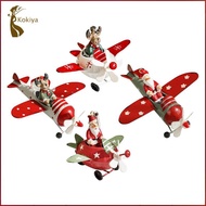 [kokiya] Christmas Decoration in The Shape of An Airplane, Airplane Figure, Airplane