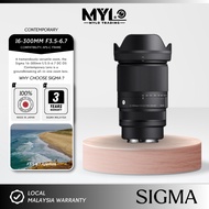 Sigma 16-300MM F3.5-6.7 DC OS Contemporary Lens for SONY E-mount | Fujifilm X-Mount | Canon RF Mount