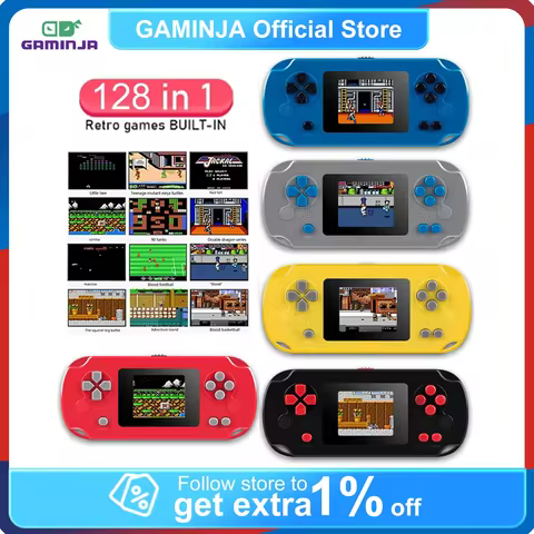 GAMINJA GC31 Classic Retro Game Console 2.4 Inch Portable Handheld Video Game Console Color Screen G
