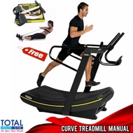 CURVE TREADMILL COMMERCIAL TREADMILL MANUAL ALAT GYM ALAT FITNESS