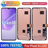 6.2''Amoled Pixel8 For Google Pixel 8 LCD Display Touch Screen GKWS6 G9BQD,GA04851-US GZPFO GPJ41 Re