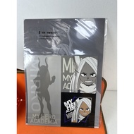 A4 Transparent File + My Hero Academia Sticker Set Mirko Pattern Cool Rabbit Girl Power Cute Pleasin