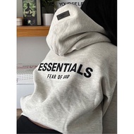 Jacket Hoodie ESSENTIALS Unisex Loose Cotton Fleece For Men And Women 2024