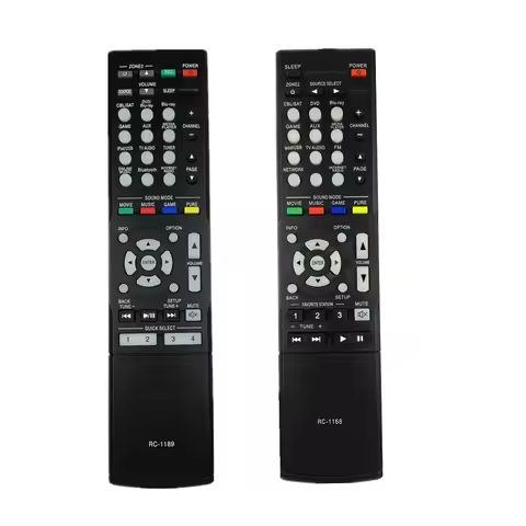RC-1168 RC-1189 Remote Control Replace for Denon AV Receiver RC-1169 RC-1181 AVR-4312 AVR-1513 AVR-2